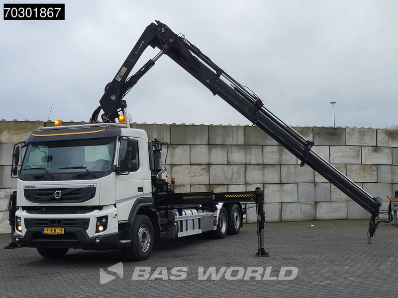 Volvo FMX 370 FMX 6X2 HIAB 244 E P-3 Hipro Kran + XR21S56 containersystem Lift+steering - شاحنة ذات خطاف, شاحنة كرين: صورة 3 Volvo FMX 370 FMX 6X2 HIAB 244 E P-3 Hipro Kran + XR21S56 containersystem Lift+steering - شاحنة ذات خطاف, شاحنة كرين: صورة 3