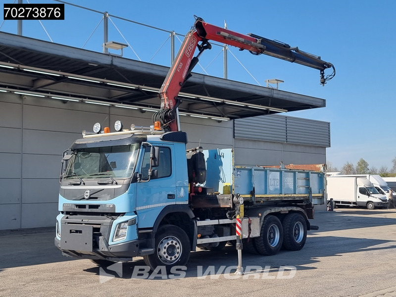 Volvo FMX 420 6X4 Fassi F155A.2.22 Crane 9m3 Big-Axle Automatic Euro 5 - شاحنة قلاب, شاحنة كرين: صورة 1 Volvo FMX 420 6X4 Fassi F155A.2.22 Crane 9m3 Big-Axle Automatic Euro 5 - شاحنة قلاب, شاحنة كرين: صورة 1