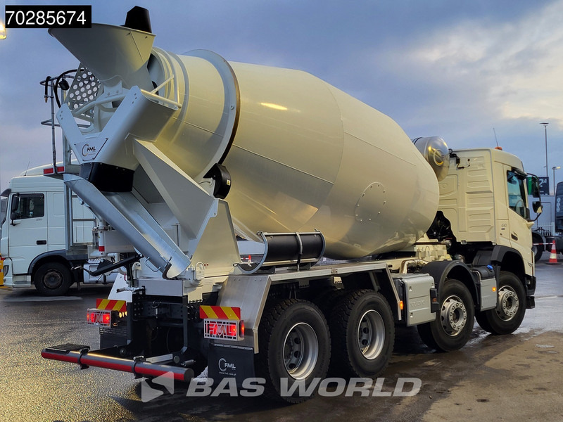 Volvo FMX 430 8X4 New! 10m3 FML Mixer Steelsuspension Automatic LED Euro 6 - شاحنة خلاطة خرسانة: صورة 5 Volvo FMX 430 8X4 New! 10m3 FML Mixer Steelsuspension Automatic LED Euro 6 - شاحنة خلاطة خرسانة: صورة 5