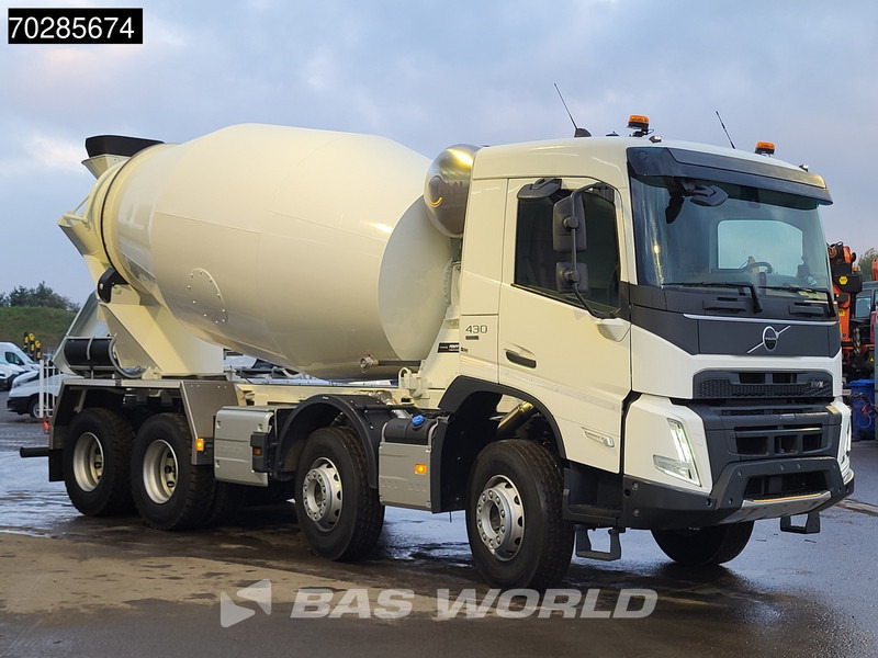 Volvo FMX 430 8X4 New! 10m3 FML Mixer Steelsuspension Automatic LED Euro 6 - شاحنة خلاطة خرسانة: صورة 3 Volvo FMX 430 8X4 New! 10m3 FML Mixer Steelsuspension Automatic LED Euro 6 - شاحنة خلاطة خرسانة: صورة 3