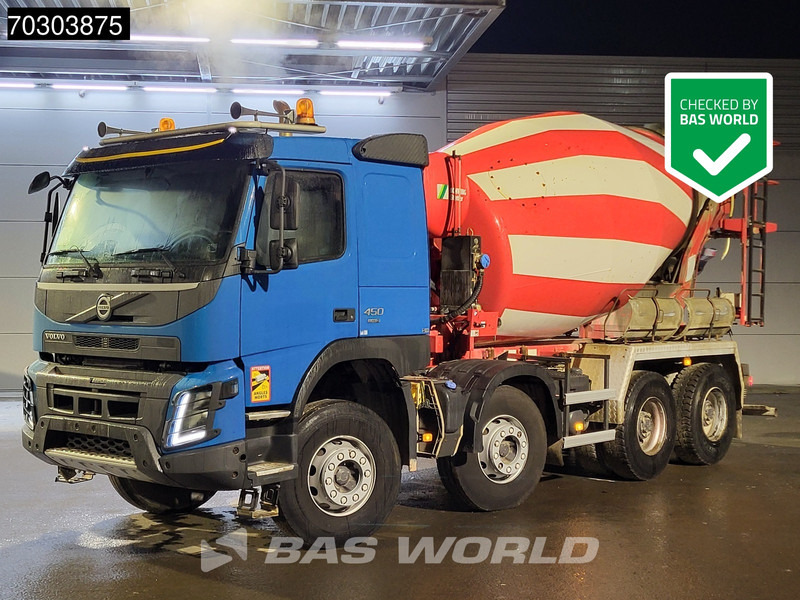 Volvo FMX 450 8X4 Stetter Mixer Full Steel Automatic Euro 6 - شاحنة خلاطة خرسانة: صورة 1 Volvo FMX 450 8X4 Stetter Mixer Full Steel Automatic Euro 6 - شاحنة خلاطة خرسانة: صورة 1