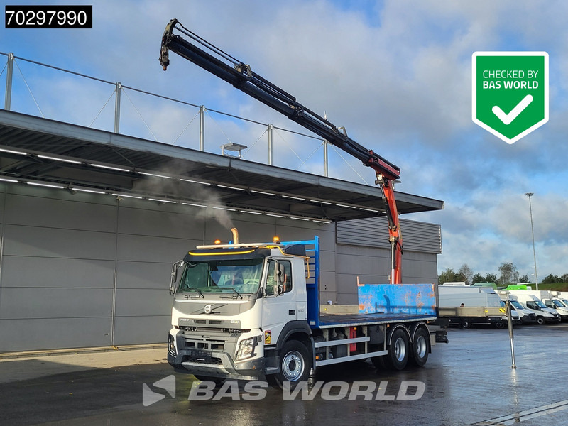 Volvo FMX 450 FMX 6X4 Palfinger PK18002 EH Crane Manual Euro 6 - شاحنات مسطحة, شاحنة كرين: صورة 1 Volvo FMX 450 FMX 6X4 Palfinger PK18002 EH Crane Manual Euro 6 - شاحنات مسطحة, شاحنة كرين: صورة 1