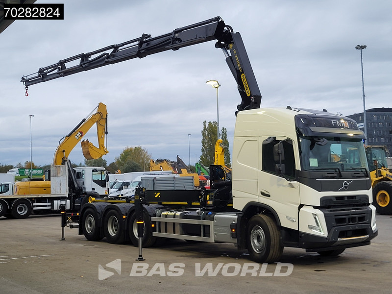 Volvo FMX 500 8X4 NEW! Palfinger PK33002 Crane + HT22TEC Hooklift Lift-Steering Axle - شاحنة ذات خطاف, شاحنة كرين: صورة 3 Volvo FMX 500 8X4 NEW! Palfinger PK33002 Crane + HT22TEC Hooklift Lift-Steering Axle - شاحنة ذات خطاف, شاحنة كرين: صورة 3