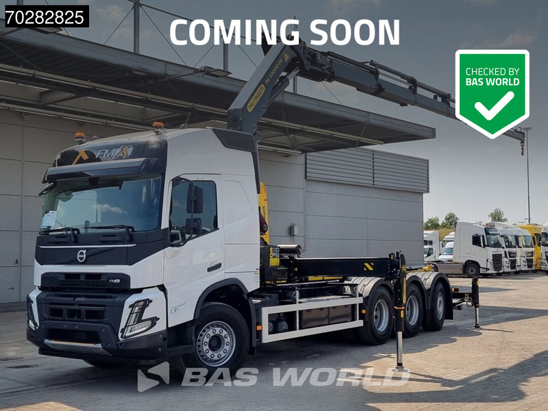 Volvo FMX 500 8X4 NEW! Palfinger PK33002 Crane + PHT22SLD5 Hooklift Lift-Steerign Axle - شاحنة ذات خطاف, شاحنة كرين: صورة 1 Volvo FMX 500 8X4 NEW! Palfinger PK33002 Crane + PHT22SLD5 Hooklift Lift-Steerign Axle - شاحنة ذات خطاف, شاحنة كرين: صورة 1