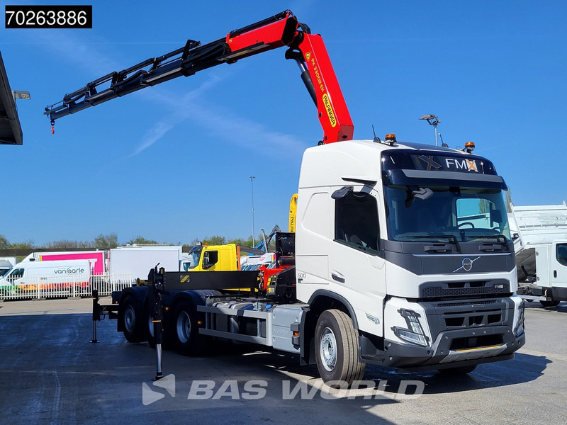 Volvo FMX 500 8X4 NEW! Palfinger PK33002 Crane + PHT22SLD5 hooklift Euro 6 - شاحنة ذات خطاف, شاحنة كرين: صورة 5 Volvo FMX 500 8X4 NEW! Palfinger PK33002 Crane + PHT22SLD5 hooklift Euro 6 - شاحنة ذات خطاف, شاحنة كرين: صورة 5
