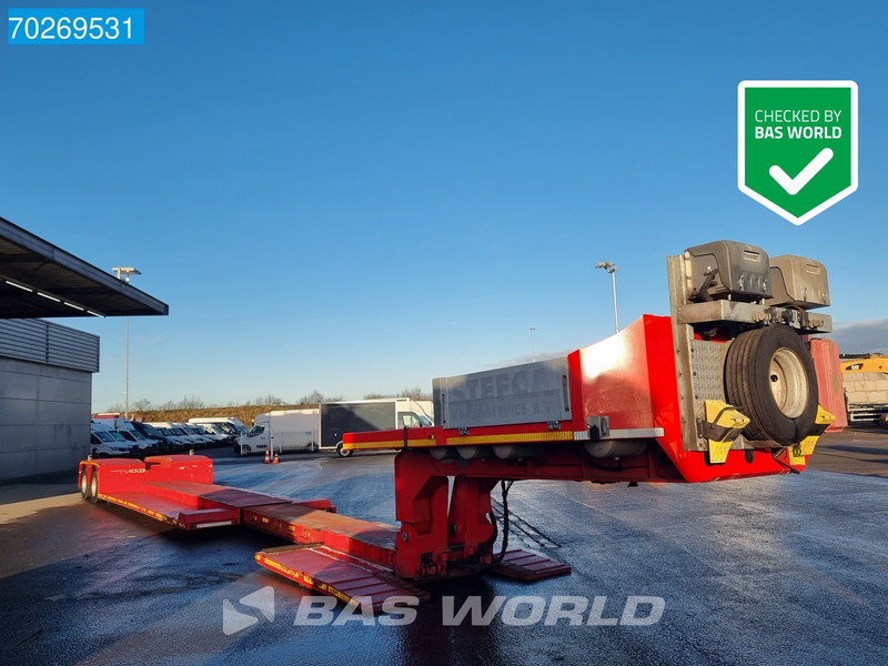 Yalcin 2DDUZ Gooseneck Extendable SAF Lenkachse - عربة منخفضة مسطحة نصف مقطورة: صورة 1 Yalcin 2DDUZ Gooseneck Extendable SAF Lenkachse - عربة منخفضة مسطحة نصف مقطورة: صورة 1