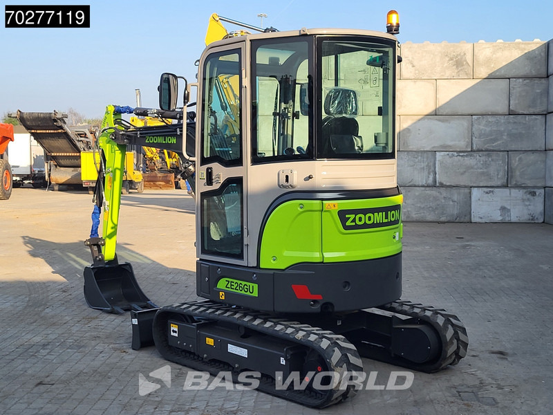 Zoomlion ZE26 GU A/C - CE CERTIFIED - حفارة مُصَّغرة: صورة 5 Zoomlion ZE26 GU A/C - CE CERTIFIED - حفارة مُصَّغرة: صورة 5