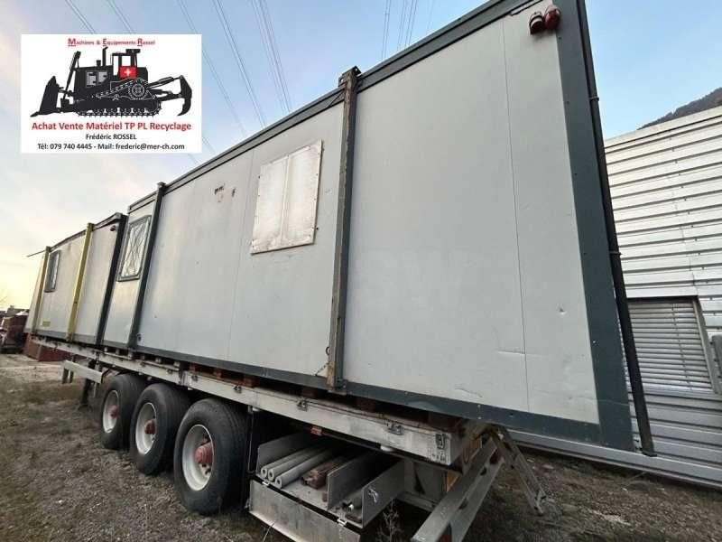 15 M2 - Lot de 2 avec remorque (départ Suisse) - حاوية البناء: صورة 1 15 M2 - Lot de 2 avec remorque (départ Suisse) - حاوية البناء: صورة 1