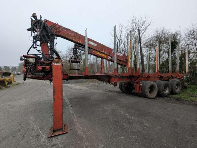 Billaud GRUMIERE 3 ESSIEUX - نصف مقطورة اخشاب: صورة 1 Billaud GRUMIERE 3 ESSIEUX - نصف مقطورة اخشاب: صورة 1