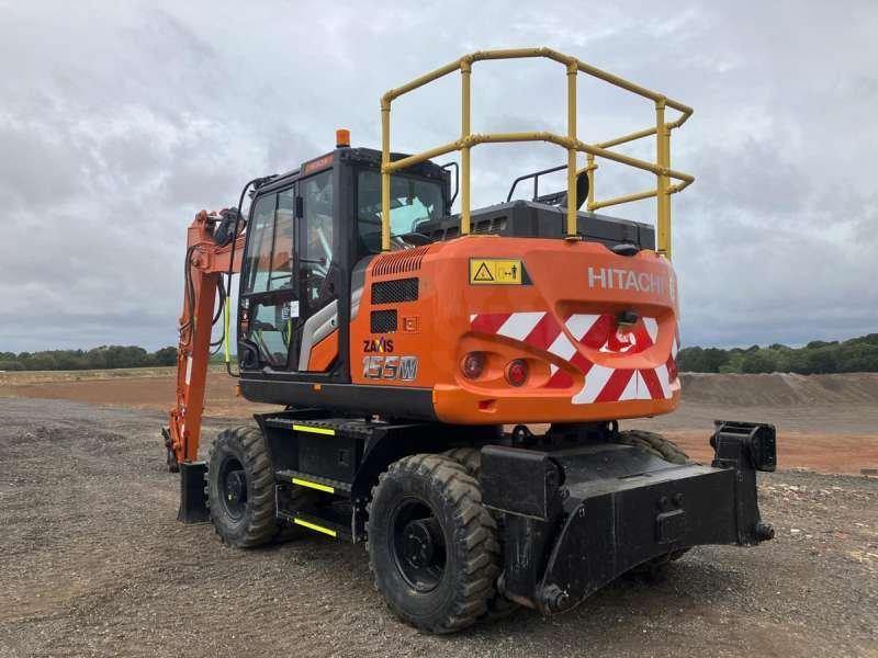 Hitachi ZX155W-7 - حفارة دولاب: صورة 3 Hitachi ZX155W-7 - حفارة دولاب: صورة 3