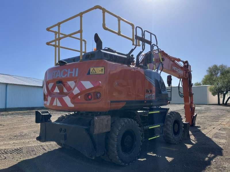 Hitachi ZX180W-7 - حفارة دولاب: صورة 4 Hitachi ZX180W-7 - حفارة دولاب: صورة 4