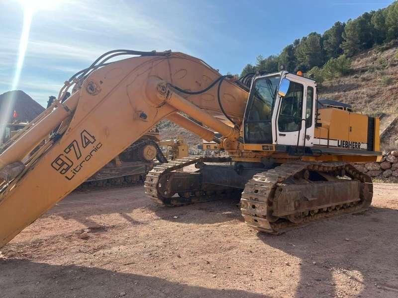Liebherr R974B Litronic - حفار زحاف: صورة 1 Liebherr R974B Litronic - حفار زحاف: صورة 1