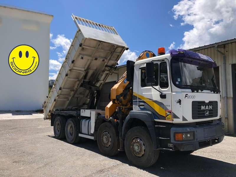 MAN GRUE F2000 - شاحنة قلاب: صورة 1 MAN GRUE F2000 - شاحنة قلاب: صورة 1