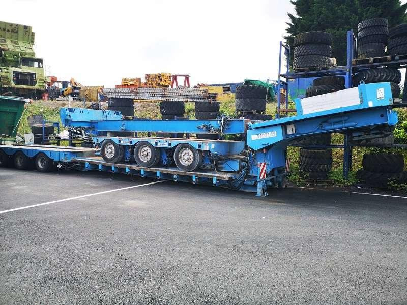 Nicolas 4+3 ESSIEUX - عربة منخفضة مسطحة نصف مقطورة: صورة 4 Nicolas 4+3 ESSIEUX - عربة منخفضة مسطحة نصف مقطورة: صورة 4