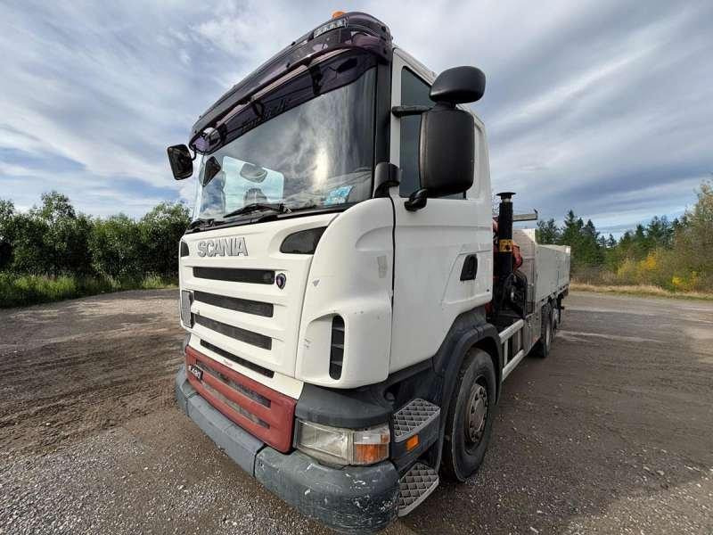 Scania R420 - شاحنات مسطحة: صورة 1 Scania R420 - شاحنات مسطحة: صورة 1