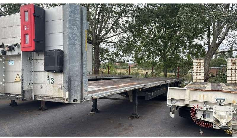 Schmitz 3 ESSIEUX - نصف مقطورة مسطحة: صورة 1 Schmitz 3 ESSIEUX - نصف مقطورة مسطحة: صورة 1