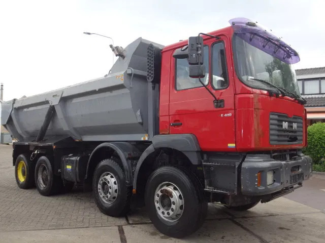MAN FE 410 8x4 kipper,manual feulpomp,steel kipper - شاحنة قلاب: صورة 3 MAN FE 410 8x4 kipper,manual feulpomp,steel kipper - شاحنة قلاب: صورة 3