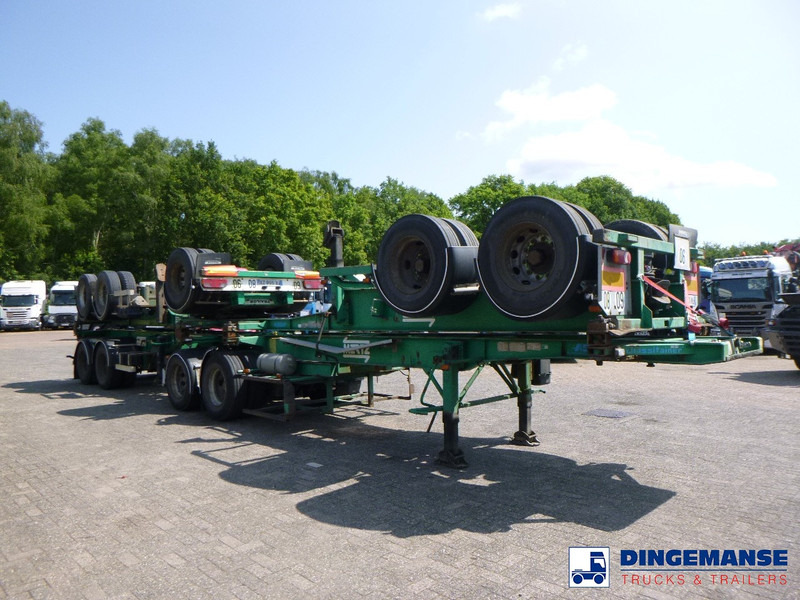 ASCA Stack 4 x container trailer + dolly 20-30-40-45 ft - نصف مقطورة لنقل الحاويات: صورة 2 ASCA Stack 4 x container trailer + dolly 20-30-40-45 ft - نصف مقطورة لنقل الحاويات: صورة 2