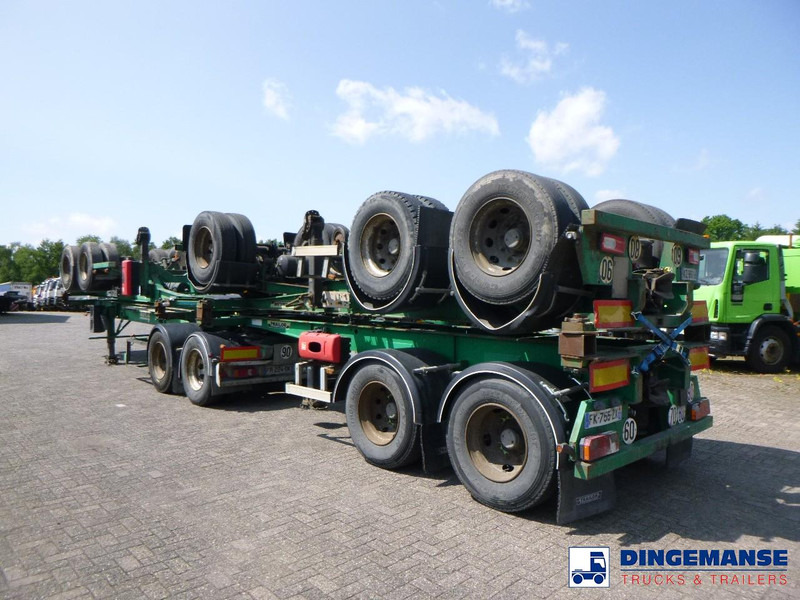 ASCA Stack 4 x container trailer + dolly 20-30-40-45 ft - نصف مقطورة لنقل الحاويات: صورة 3 ASCA Stack 4 x container trailer + dolly 20-30-40-45 ft - نصف مقطورة لنقل الحاويات: صورة 3
