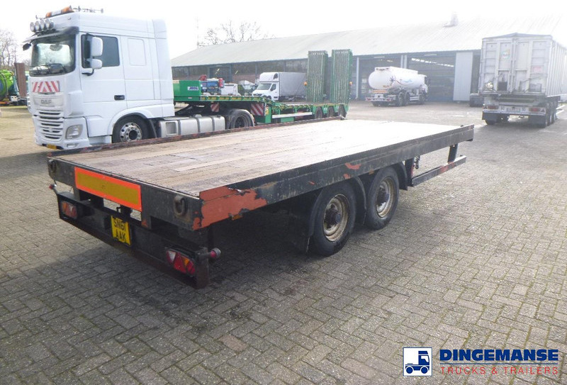 Adcliffe 2-axle drawbar platform trailer 7 t - مقطورات مسطحة: صورة 4 Adcliffe 2-axle drawbar platform trailer 7 t - مقطورات مسطحة: صورة 4
