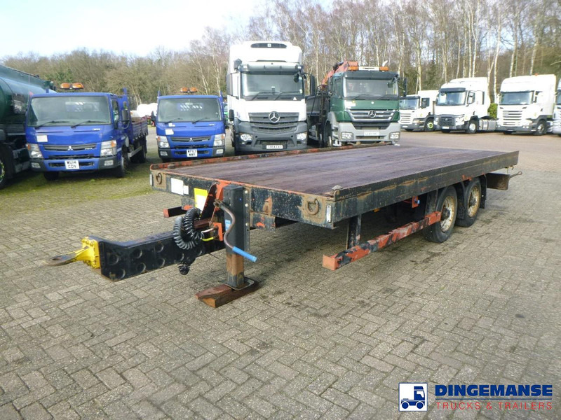 Adcliffe 2-axle drawbar platform trailer 7 t - مقطورات مسطحة: صورة 1 Adcliffe 2-axle drawbar platform trailer 7 t - مقطورات مسطحة: صورة 1