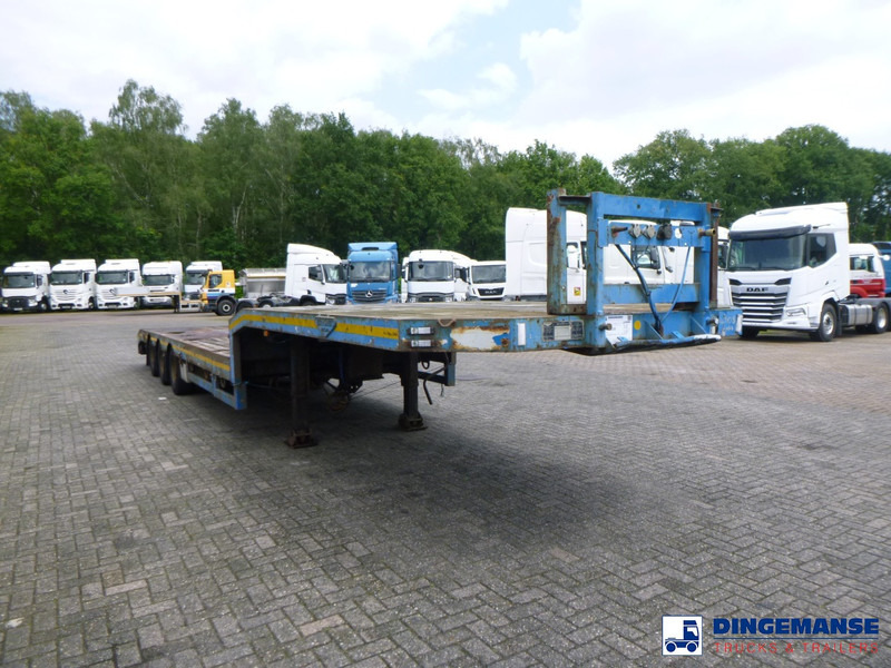 Broshuis 3-axle semi-lowbed trailer 45 t / extendable - عربة منخفضة مسطحة نصف مقطورة: صورة 2 Broshuis 3-axle semi-lowbed trailer 45 t / extendable - عربة منخفضة مسطحة نصف مقطورة: صورة 2