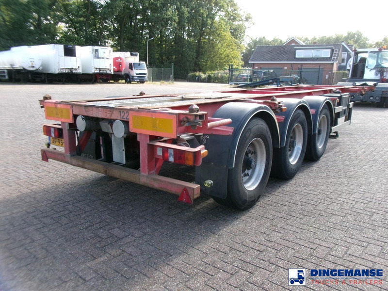 Burg 3-axle container chassis 20,30 ft + ADR - نصف مقطورة لنقل الحاويات: صورة 4 Burg 3-axle container chassis 20,30 ft + ADR - نصف مقطورة لنقل الحاويات: صورة 4