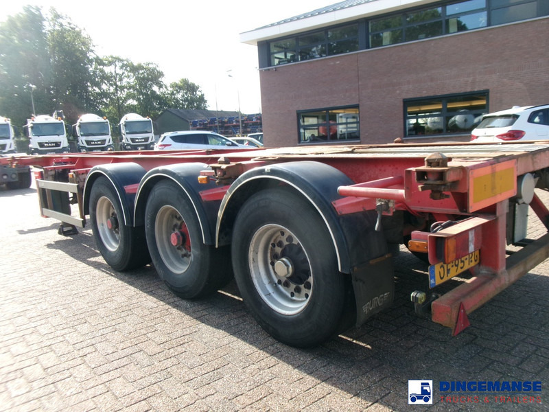 Burg 3-axle container chassis 20,30 ft + ADR - نصف مقطورة لنقل الحاويات: صورة 3 Burg 3-axle container chassis 20,30 ft + ADR - نصف مقطورة لنقل الحاويات: صورة 3