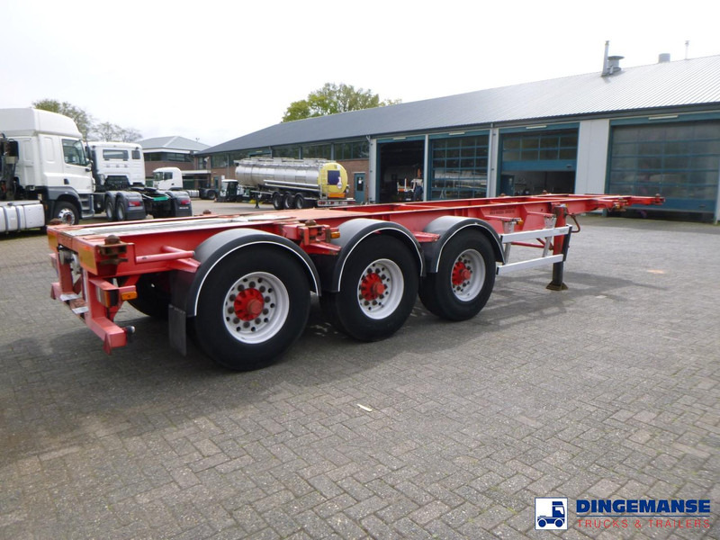 Burg 3-axle container chassis 20-30 ft - نصف مقطورة لنقل الحاويات: صورة 4 Burg 3-axle container chassis 20-30 ft - نصف مقطورة لنقل الحاويات: صورة 4