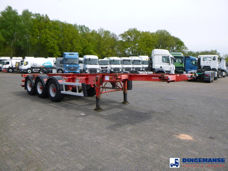 Burg 3-axle container chassis 20-30 ft - نصف مقطورة لنقل الحاويات: صورة 2 Burg 3-axle container chassis 20-30 ft - نصف مقطورة لنقل الحاويات: صورة 2