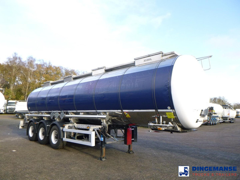Burg Chemical tank inox L4BH 30 m3 / 1 comp - نصف مقطورة صهريج: صورة 2 Burg Chemical tank inox L4BH 30 m3 / 1 comp - نصف مقطورة صهريج: صورة 2