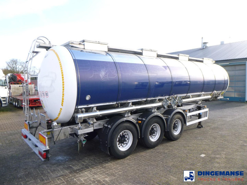 Burg Chemical tank inox L4BH 30 m3 / 1 comp - نصف مقطورة صهريج: صورة 4 Burg Chemical tank inox L4BH 30 m3 / 1 comp - نصف مقطورة صهريج: صورة 4