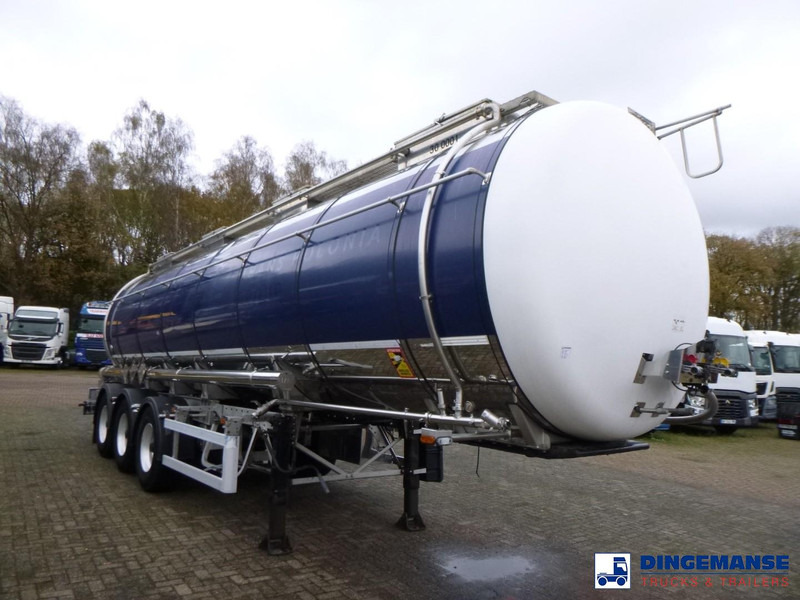 Burg Chemical tank inox L4BH 30 m3 / 1 comp - نصف مقطورة صهريج: صورة 2 Burg Chemical tank inox L4BH 30 m3 / 1 comp - نصف مقطورة صهريج: صورة 2