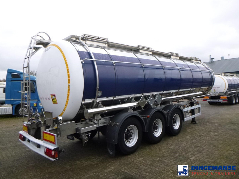 Burg Chemical tank inox L4BH 30 m3 / 1 comp - نصف مقطورة صهريج: صورة 4 Burg Chemical tank inox L4BH 30 m3 / 1 comp - نصف مقطورة صهريج: صورة 4
