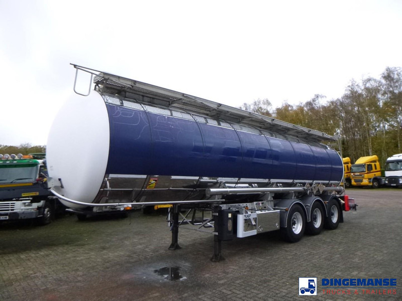Burg Chemical tank inox L4BH 30 m3 / 1 comp - نصف مقطورة صهريج: صورة 1 Burg Chemical tank inox L4BH 30 m3 / 1 comp - نصف مقطورة صهريج: صورة 1