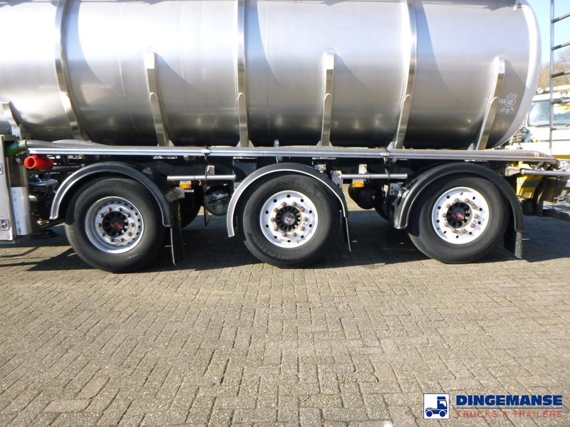 Burg Food tank inox 30.3 m3 / 3 comp - نصف مقطورة صهريج: صورة 5 Burg Food tank inox 30.3 m3 / 3 comp - نصف مقطورة صهريج: صورة 5