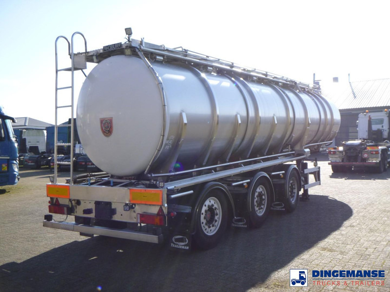 Burg Food tank inox 30.3 m3 / 3 comp - نصف مقطورة صهريج: صورة 4 Burg Food tank inox 30.3 m3 / 3 comp - نصف مقطورة صهريج: صورة 4