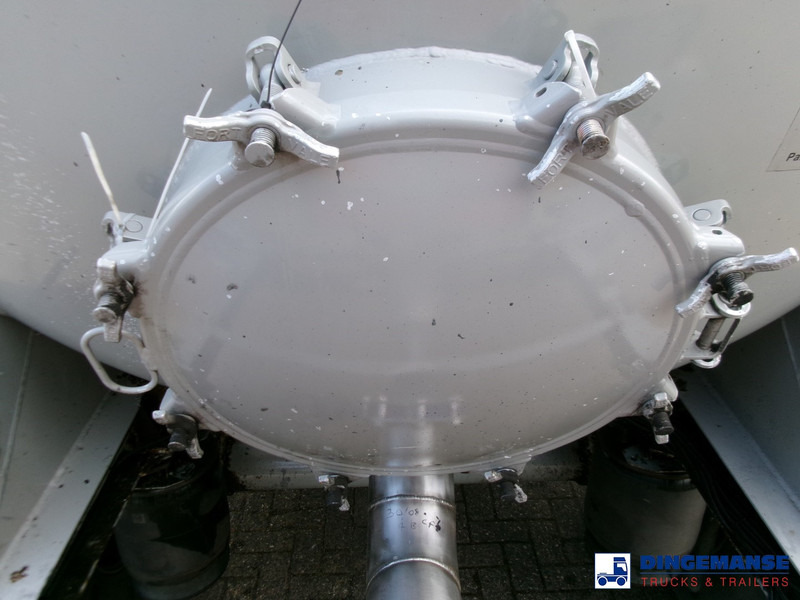 نصف مقطورة صهريج Clayton Chemical tank inox 30 m3 / 1 comp: صورة 7