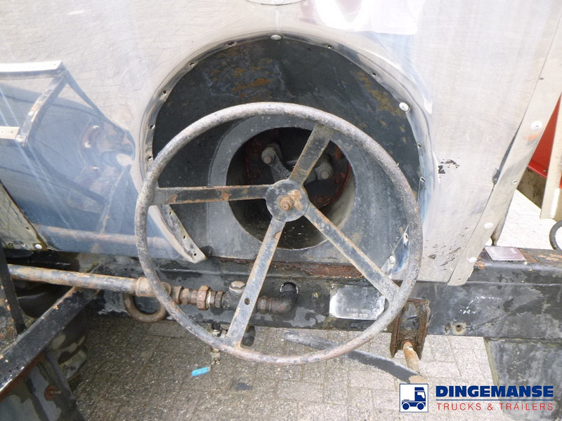نصف مقطورة صهريج Crane Fruehauf Bitumen tank inox 28 m3 / 1 comp: صورة 14