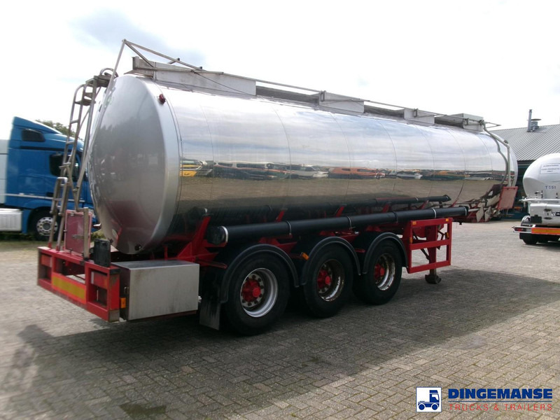 Crane Fruehauf Chemical ACID tank inox 30 m3 / 1 comp - نصف مقطورة صهريج: صورة 3 Crane Fruehauf Chemical ACID tank inox 30 m3 / 1 comp - نصف مقطورة صهريج: صورة 3
