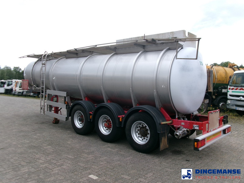 Crane Fruehauf Chemical tank inox 22.5 m3 / 1 comp - نصف مقطورة صهريج: صورة 3 Crane Fruehauf Chemical tank inox 22.5 m3 / 1 comp - نصف مقطورة صهريج: صورة 3