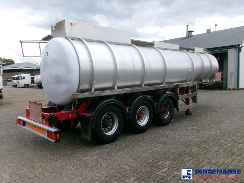 Crane Fruehauf Chemical tank inox 22.5 m3 / 1 comp - نصف مقطورة صهريج: صورة 4 Crane Fruehauf Chemical tank inox 22.5 m3 / 1 comp - نصف مقطورة صهريج: صورة 4