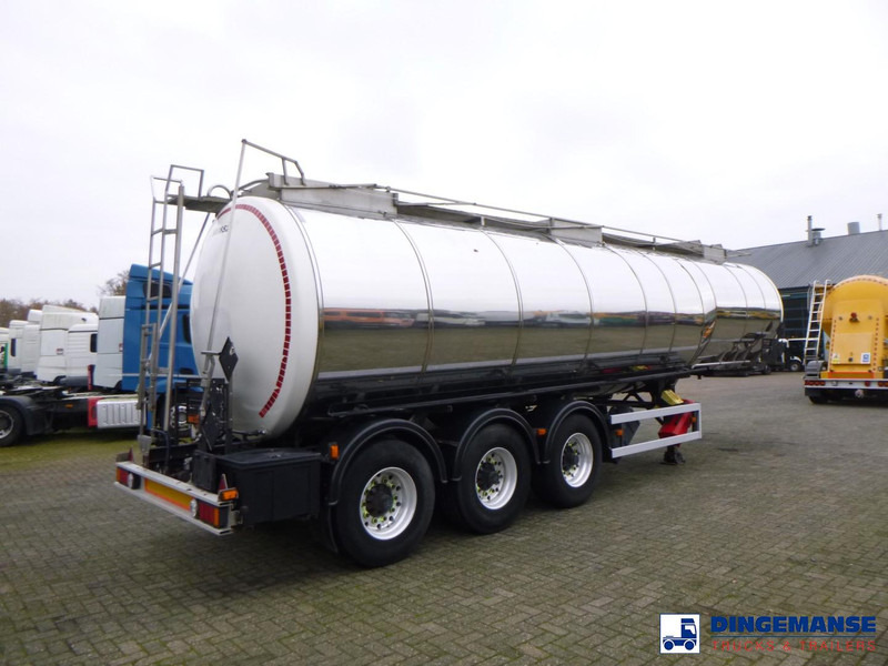 Crane Fruehauf Chemical tank inox 32.8 m3 / 1 comp - نصف مقطورة صهريج: صورة 4 Crane Fruehauf Chemical tank inox 32.8 m3 / 1 comp - نصف مقطورة صهريج: صورة 4