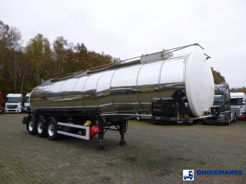 Crane Fruehauf Chemical tank inox 32.8 m3 / 1 comp - نصف مقطورة صهريج: صورة 2 Crane Fruehauf Chemical tank inox 32.8 m3 / 1 comp - نصف مقطورة صهريج: صورة 2