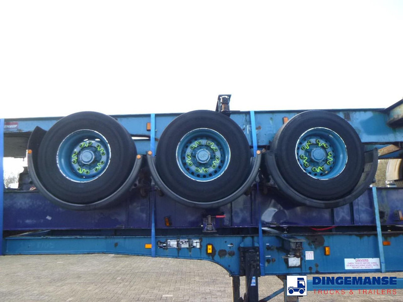 Crane Fruehauf Stack - 3 x container trailer 20-20-30-40 ft - نصف مقطورة لنقل الحاويات: صورة 5 Crane Fruehauf Stack - 3 x container trailer 20-20-30-40 ft - نصف مقطورة لنقل الحاويات: صورة 5