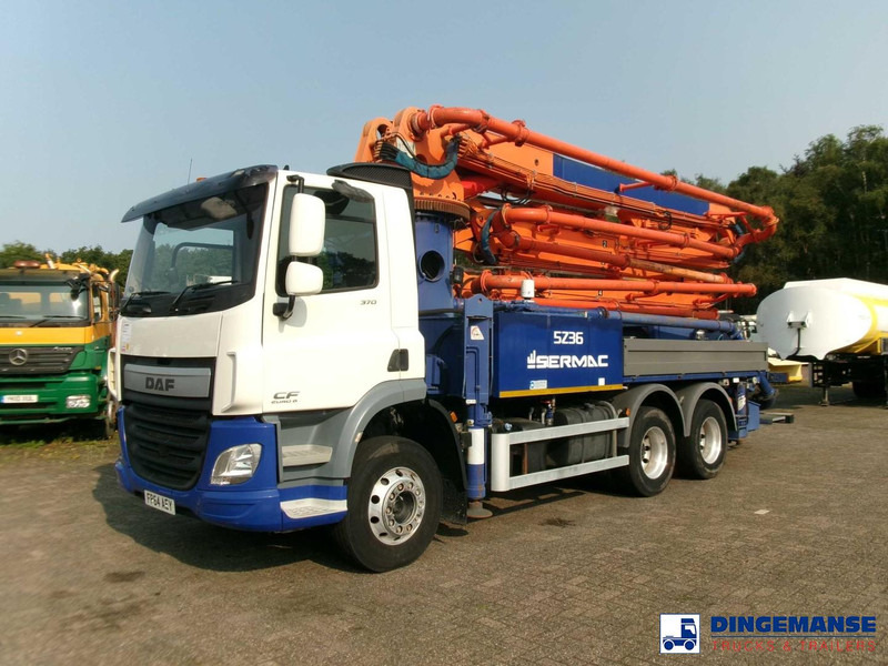 DAF CF 370 6X4 RHD Sermac 5Z36 concrete pump 36 m - مضخة خرسانة: صورة 5 DAF CF 370 6X4 RHD Sermac 5Z36 concrete pump 36 m - مضخة خرسانة: صورة 5