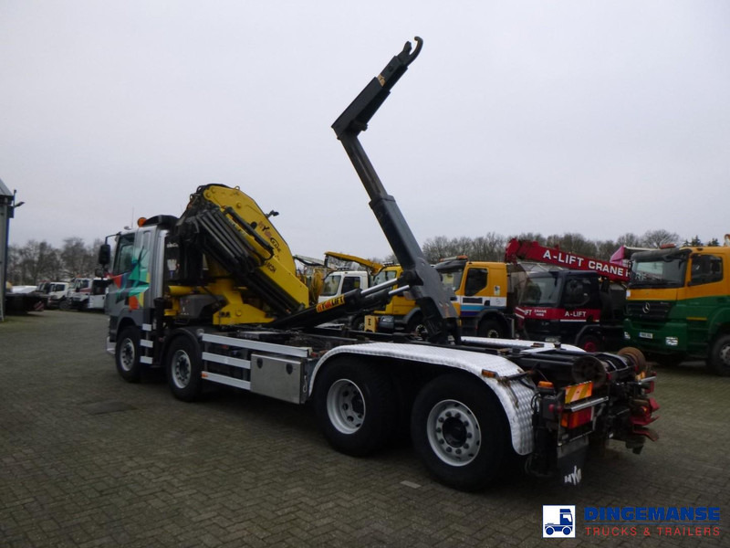 DAF CF 85.410 8x2 Hyva container hook + crane - شاحنة كرين: صورة 4 DAF CF 85.410 8x2 Hyva container hook + crane - شاحنة كرين: صورة 4
