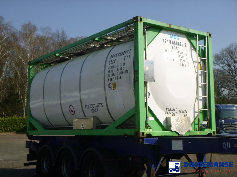 Danteco Food tank container inox 20 ft / 25 m3 / 1 comp - خزان تخزين: صورة 2 Danteco Food tank container inox 20 ft / 25 m3 / 1 comp - خزان تخزين: صورة 2