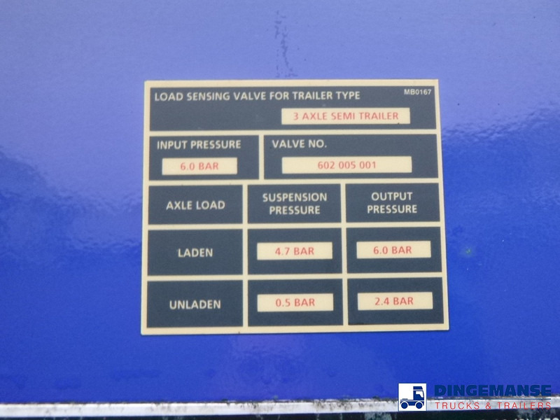نصف مقطورة لنقل الحاويات Dennison Container trailer 20-30-40-45 ft: صورة 15