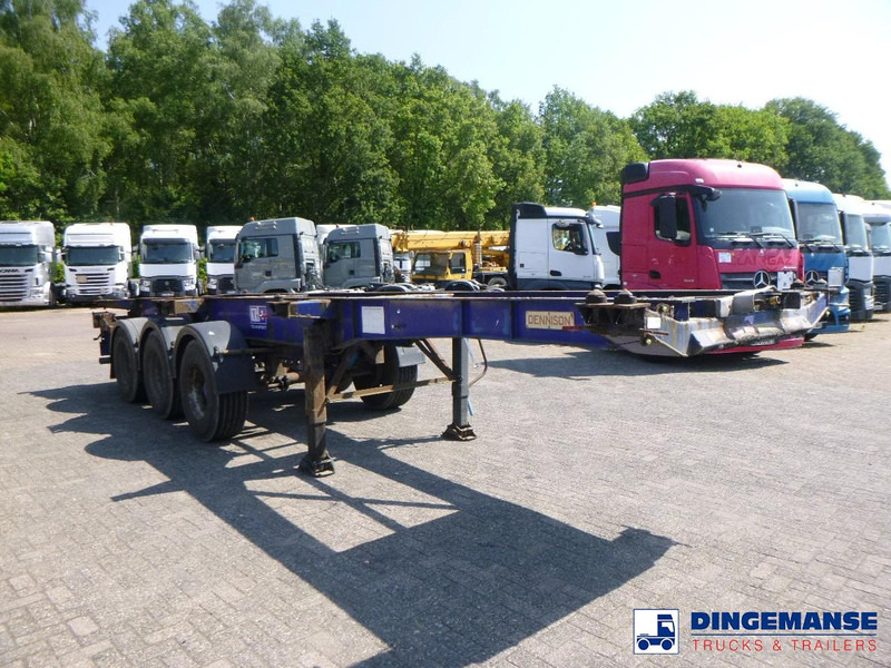 Dennison Container trailer 20-30-40-45 ft - نصف مقطورة لنقل الحاويات: صورة 2 Dennison Container trailer 20-30-40-45 ft - نصف مقطورة لنقل الحاويات: صورة 2